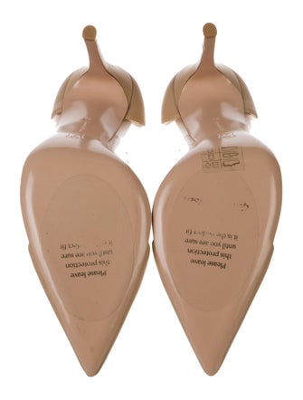 Gianvito Rossi PVC D'Orsay Pumps