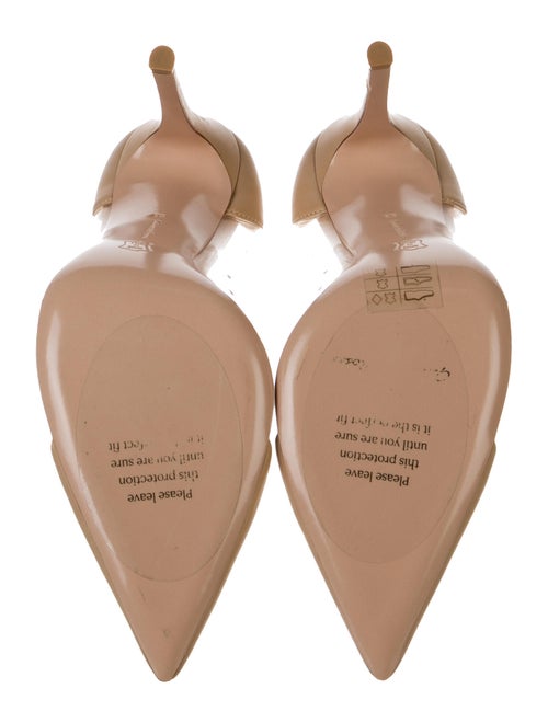 Gianvito Rossi PVC D'Orsay Pumps