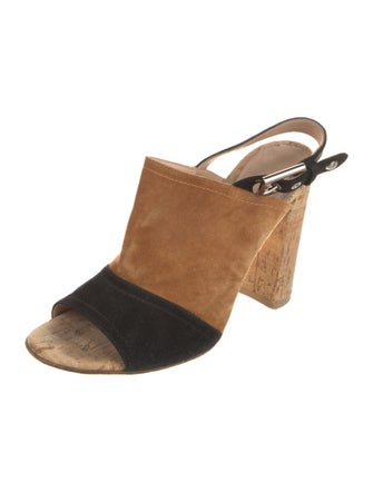 Gianvito Rossi Suede Mules