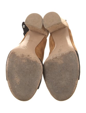 Gianvito Rossi Suede Mules