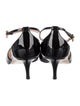 Gianvito Rossi Patent Leather T-Strap Pumps