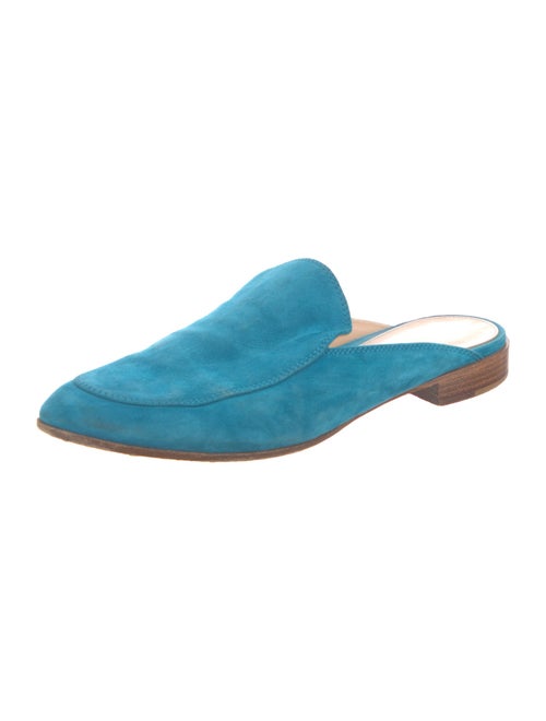 Gianvito Rossi Suede Mules