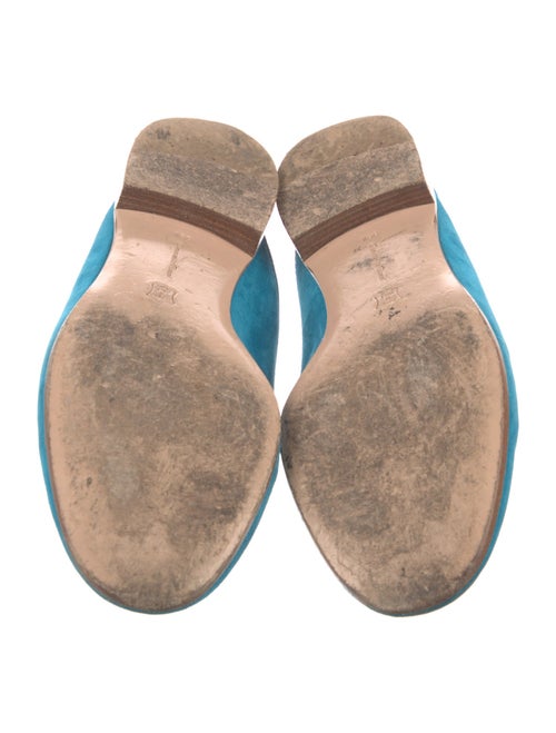 Gianvito Rossi Suede Mules