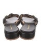 Gianvito Rossi Leather Slides