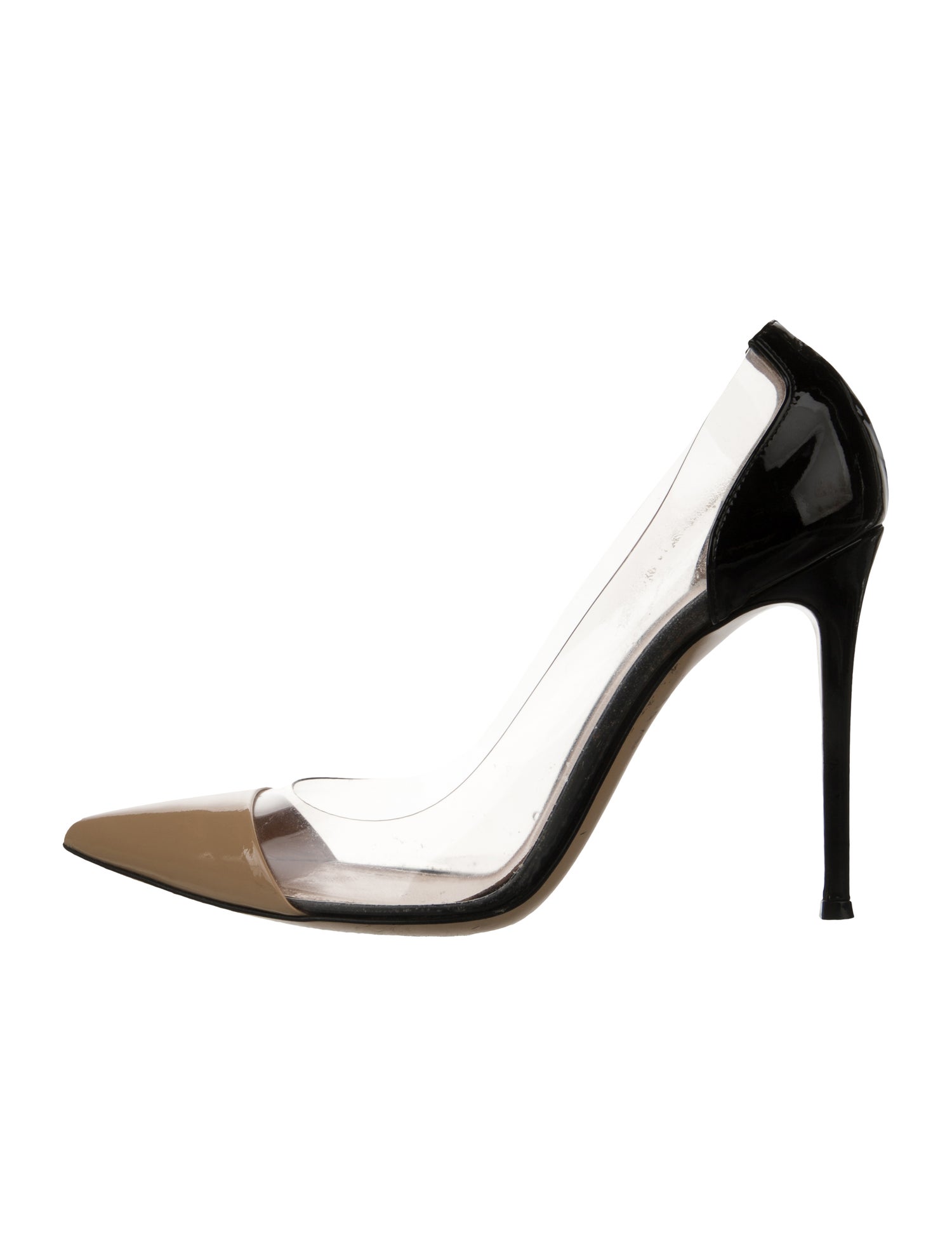 Gianvito Rossi Patent Leather D'Orsay Pumps