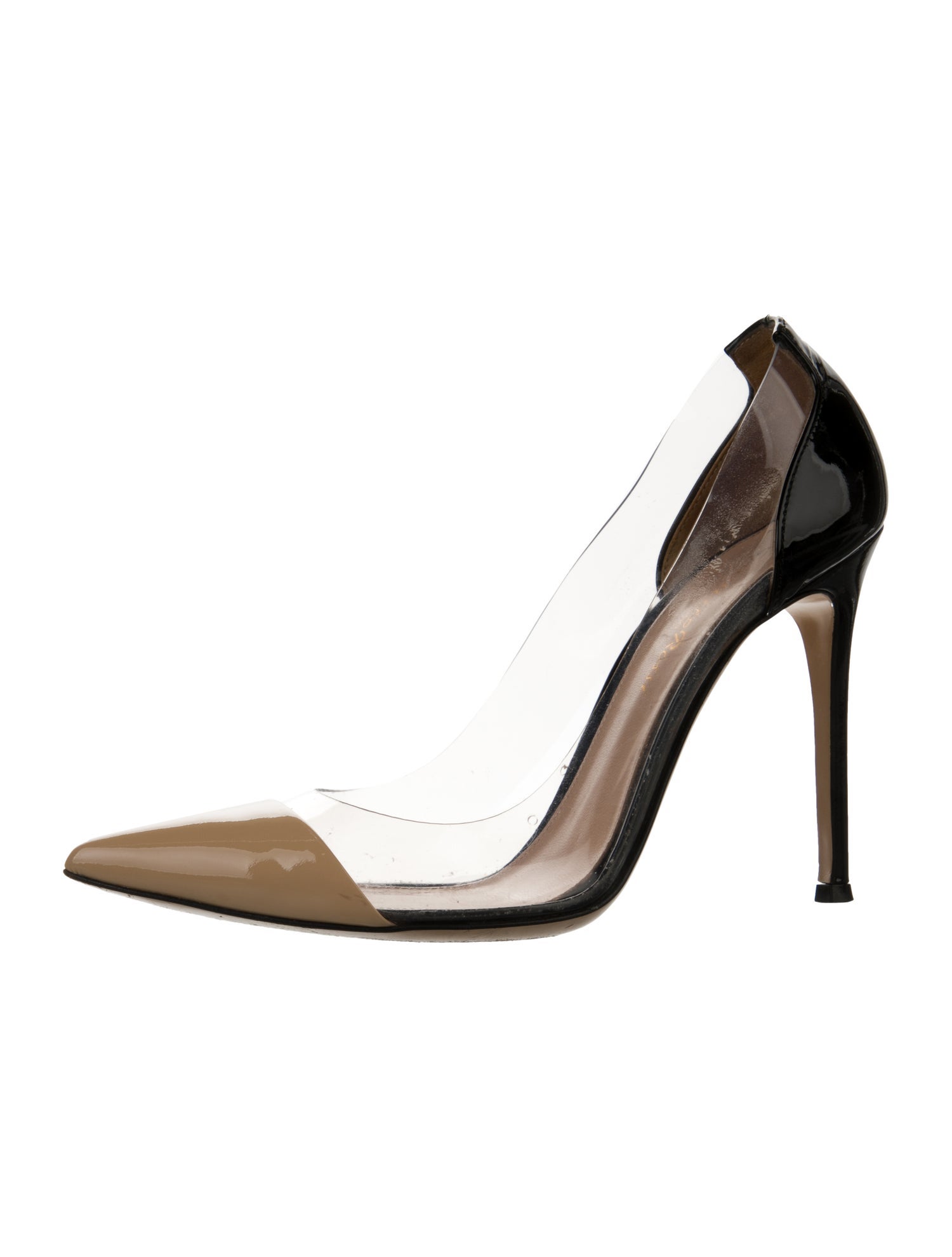 Gianvito Rossi Patent Leather D'Orsay Pumps