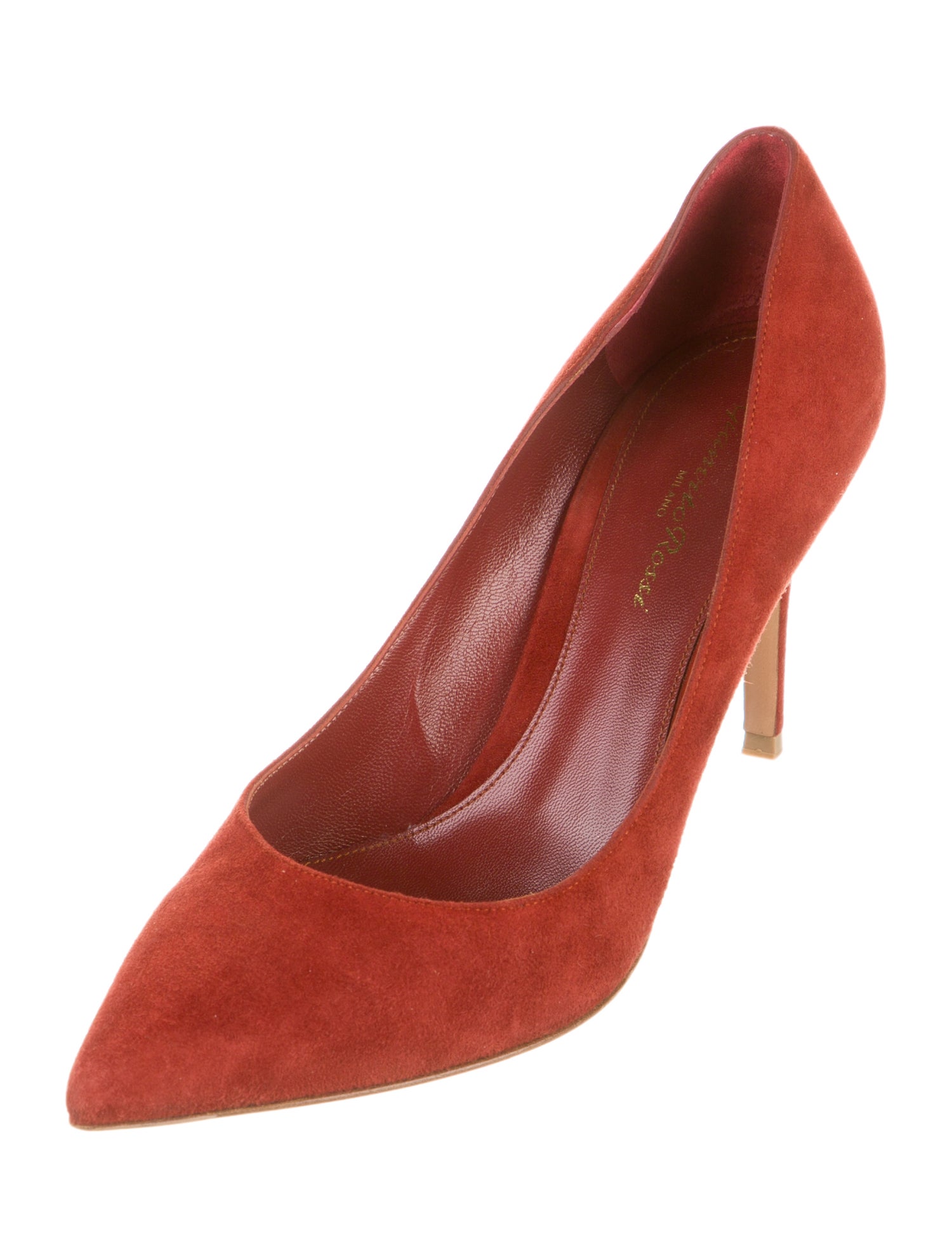 Gianvito Rossi Suede Pumps