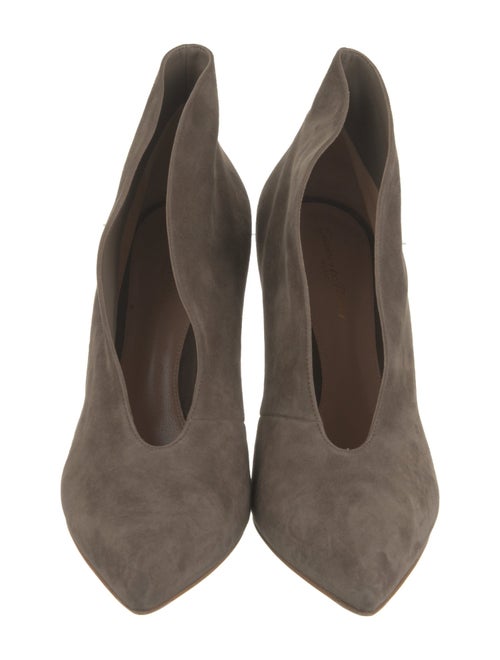 Gianvito Rossi Suede Mules