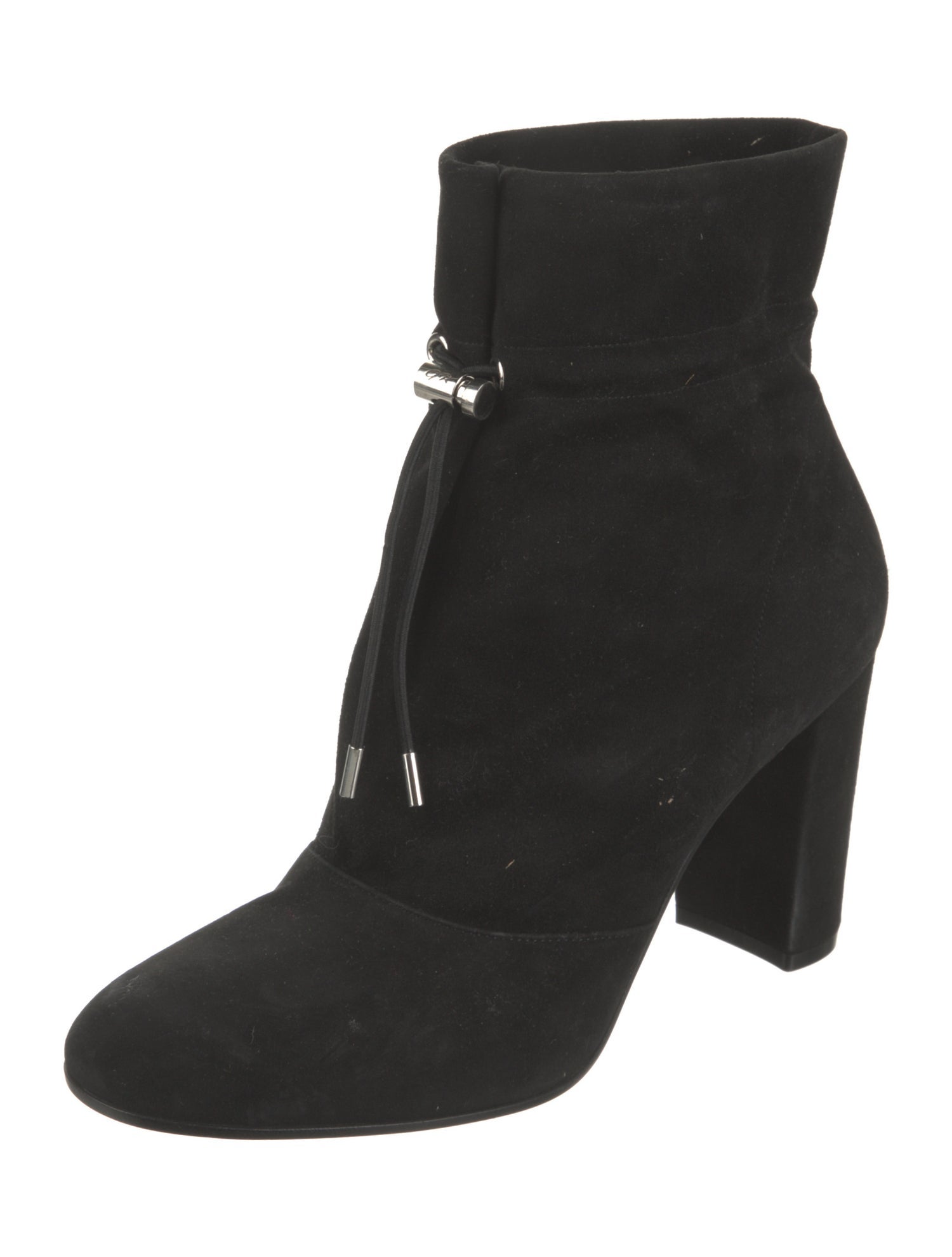 Gianvito Rossi Suede Lace-Up Boots