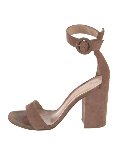 Gianvito Rossi Suede Sandals