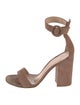 Gianvito Rossi Suede Sandals