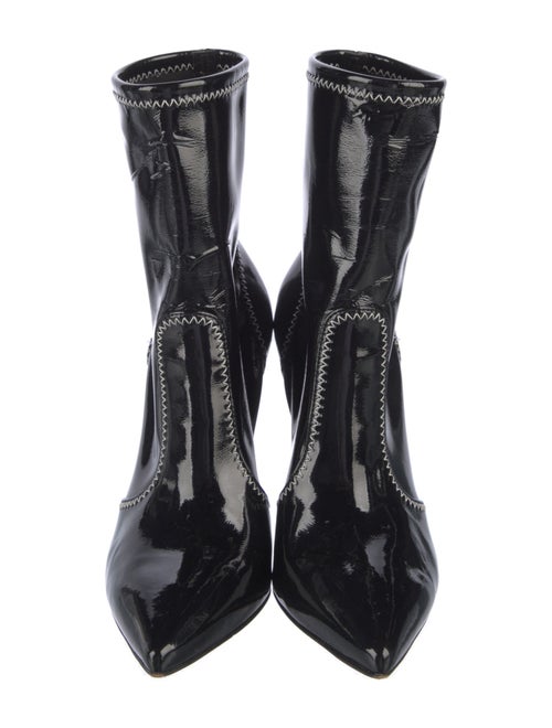 Gianvito Rossi Patent Leather Sock Boots