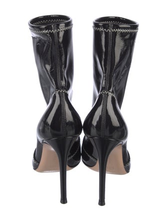 Gianvito Rossi Patent Leather Sock Boots