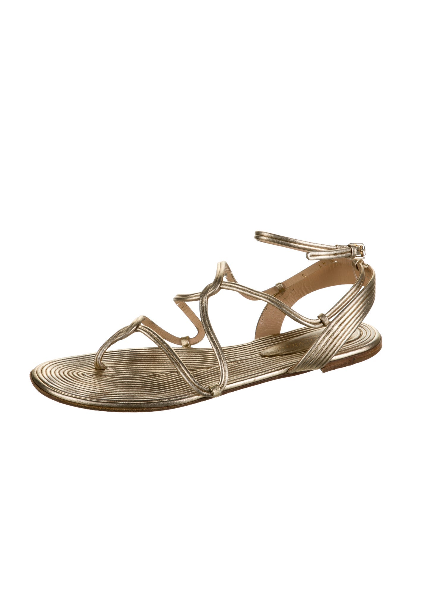 Gianvito Rossi Leather Sandals