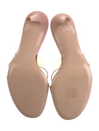 Gianvito Rossi Suede Slides