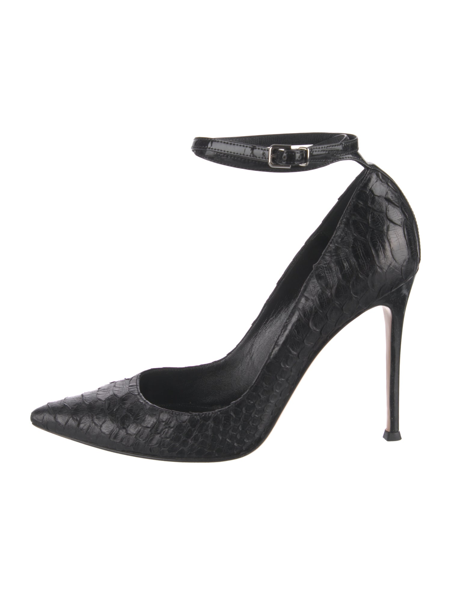 Gianvito Rossi Snakeskin Pumps