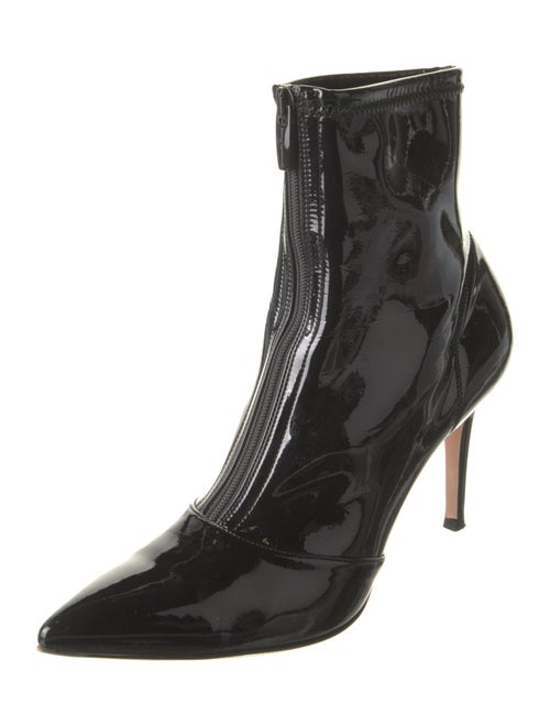Gianvito Rossi Patent Leather Sock Boots
