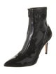 Gianvito Rossi Patent Leather Sock Boots