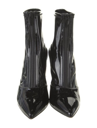 Gianvito Rossi Patent Leather Sock Boots