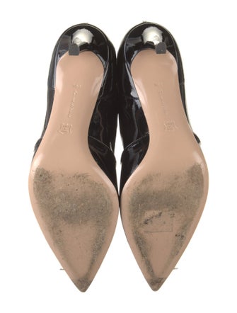 Gianvito Rossi Patent Leather Sock Boots