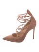 Gianvito Rossi Suede Pumps