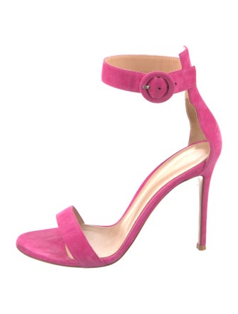 Gianvito Rossi Suede Sandals
