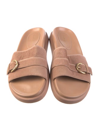 Gianvito Rossi Ponyhair Slides