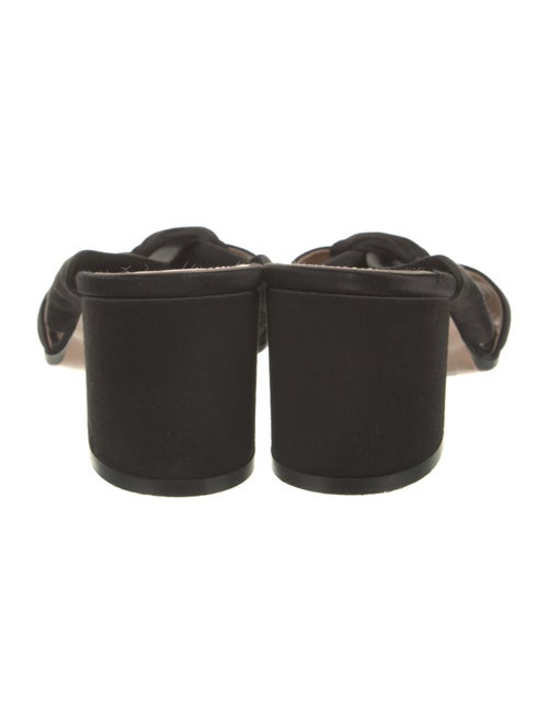 Gianvito Rossi Satin Slides