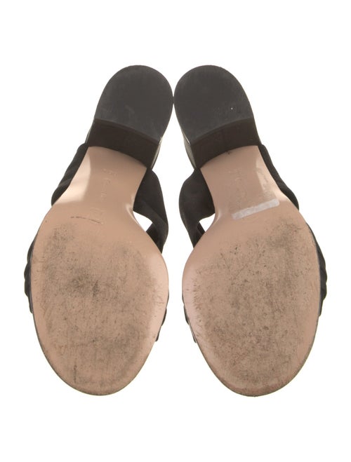 Gianvito Rossi Satin Slides