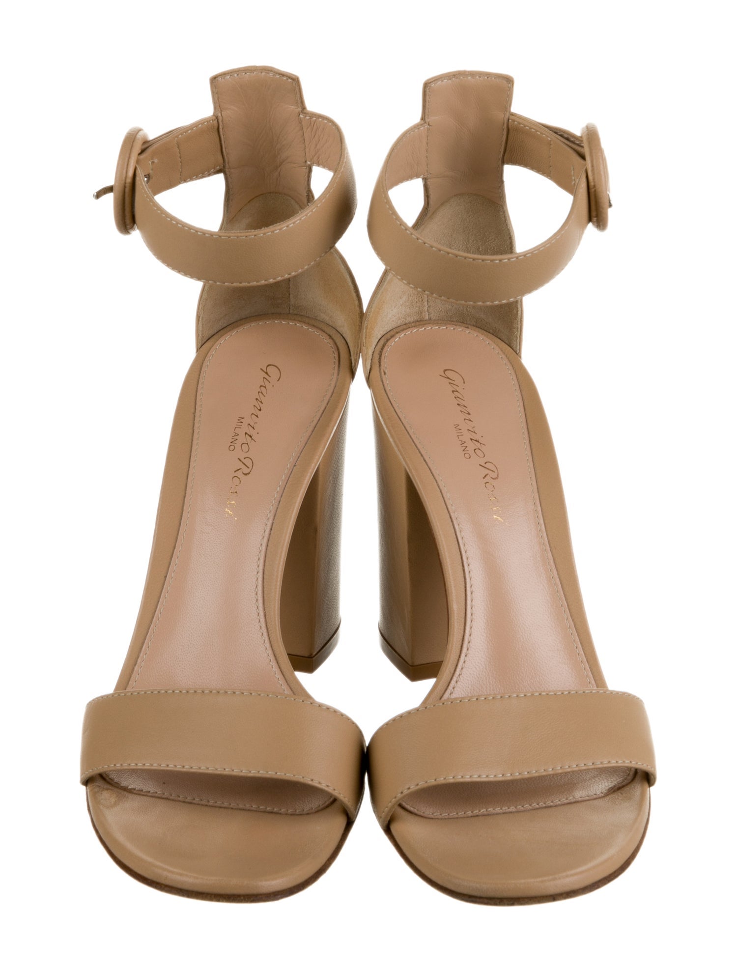 Gianvito Rossi Leather Sandals