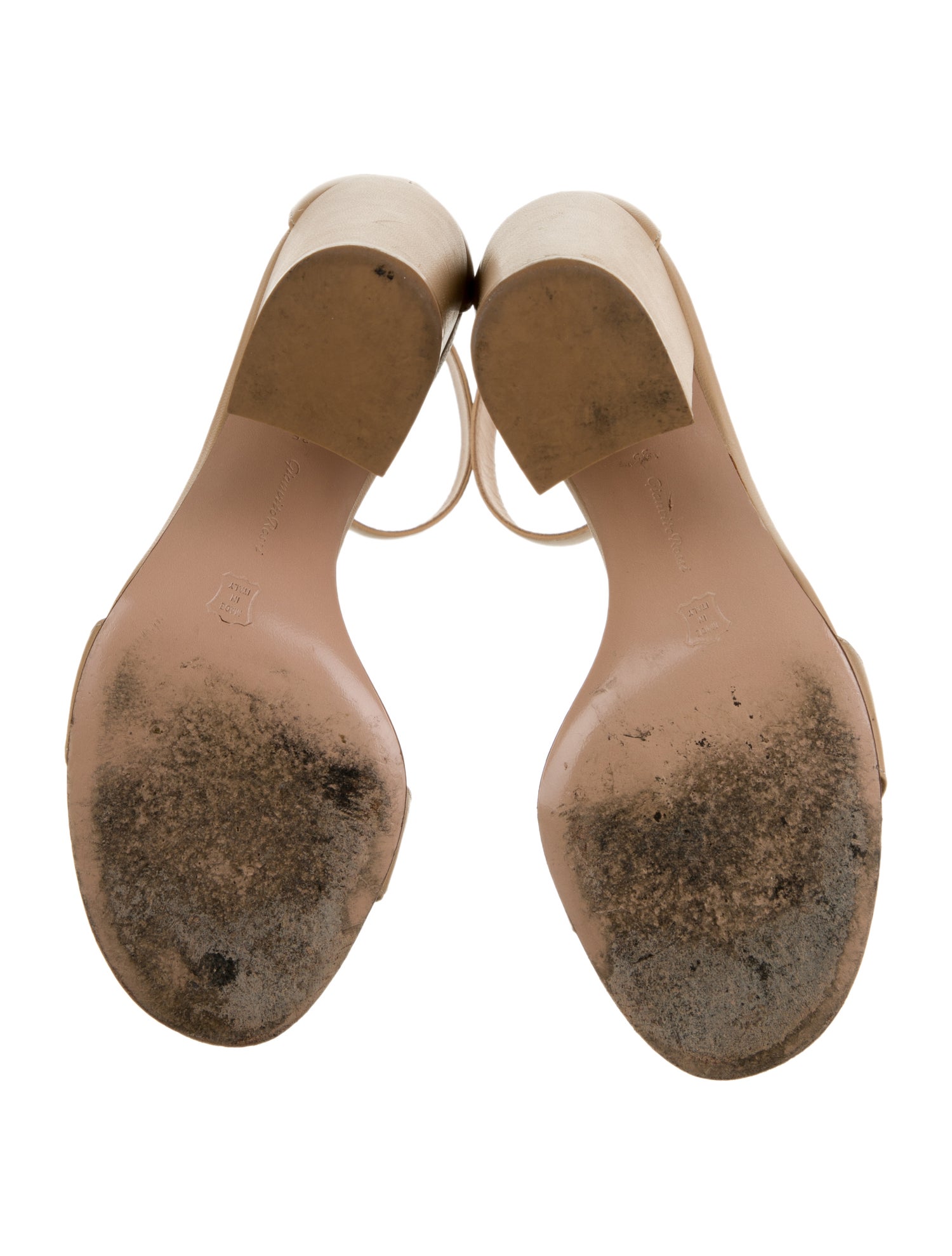 Gianvito Rossi Leather Sandals