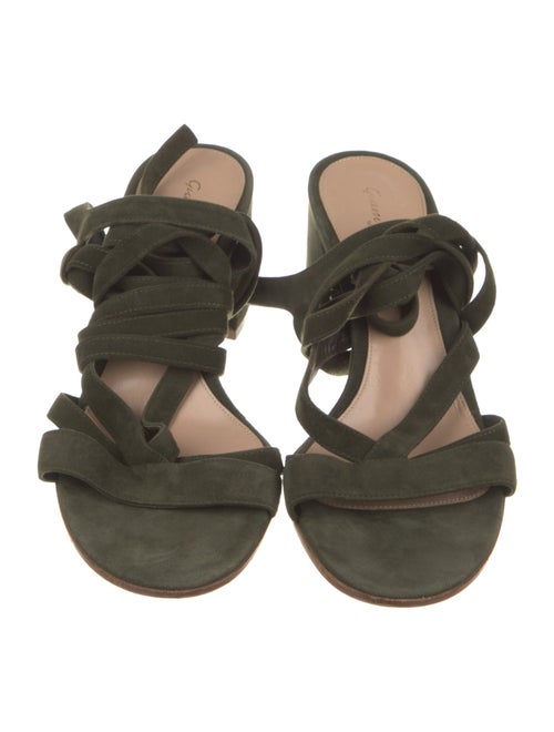 Gianvito Rossi Suede Sandals