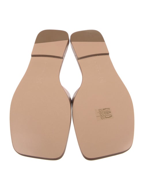 Gianvito Rossi Leather Slides