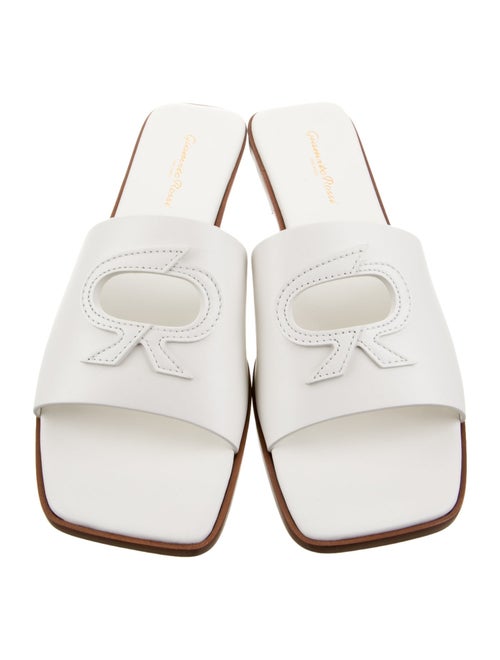Gianvito Rossi Leather Slides