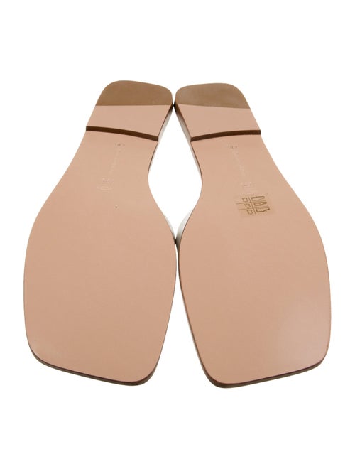 Gianvito Rossi Leather Slides
