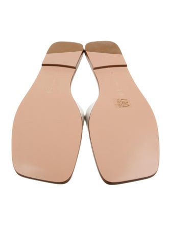 Gianvito Rossi Leather Slides