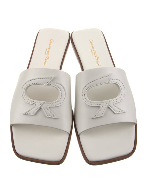 Gianvito Rossi Leather Slides