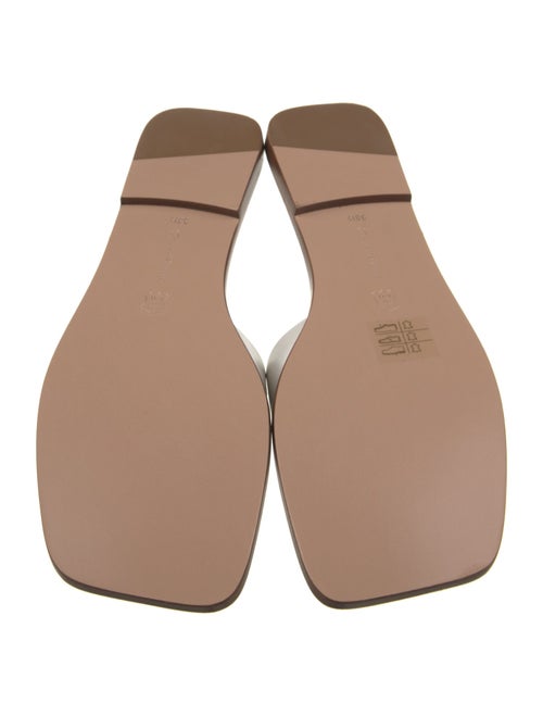 Gianvito Rossi Leather Slides