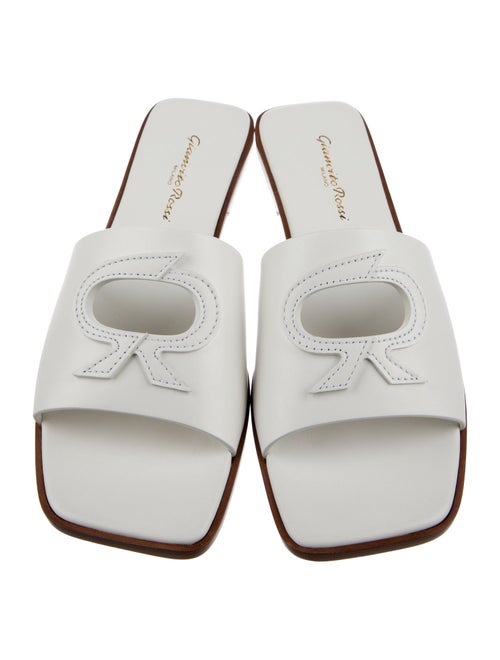 Gianvito Rossi Leather Slides
