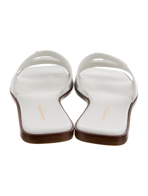 Gianvito Rossi Leather Slides