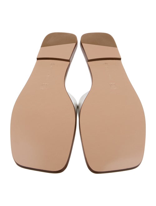 Gianvito Rossi Leather Slides