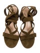 Gianvito Rossi Suede Gladiator Sandals