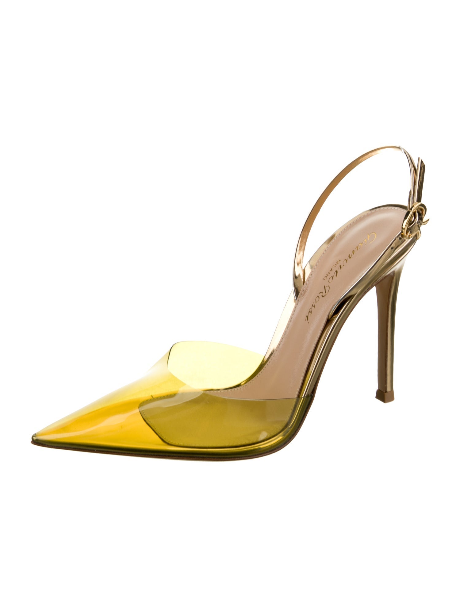 Gianvito Rossi PVC Slingback Pumps