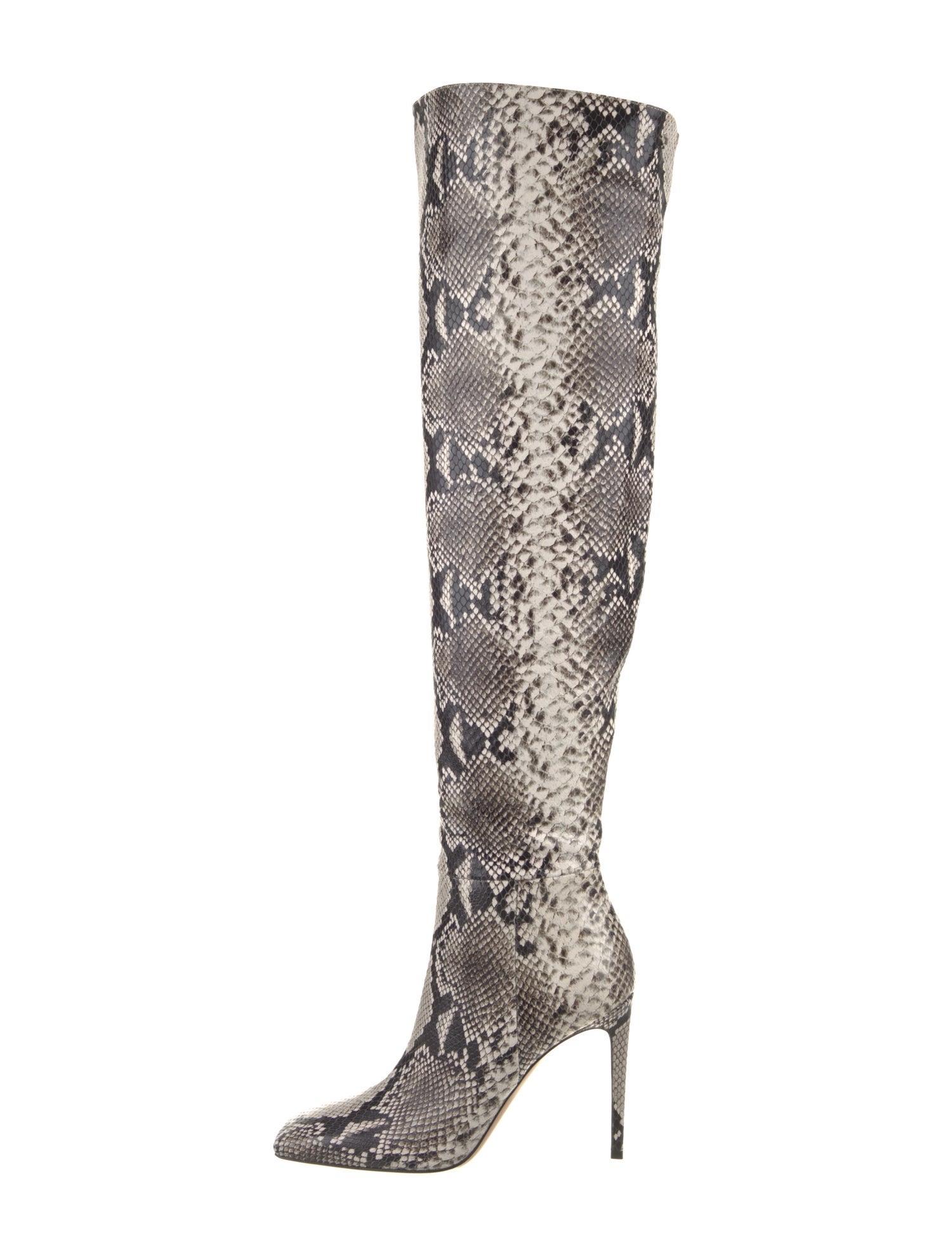 Gianvito Rossi Leather Animal Print Boots
