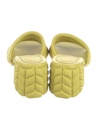 Gianvito Rossi Leather Slides