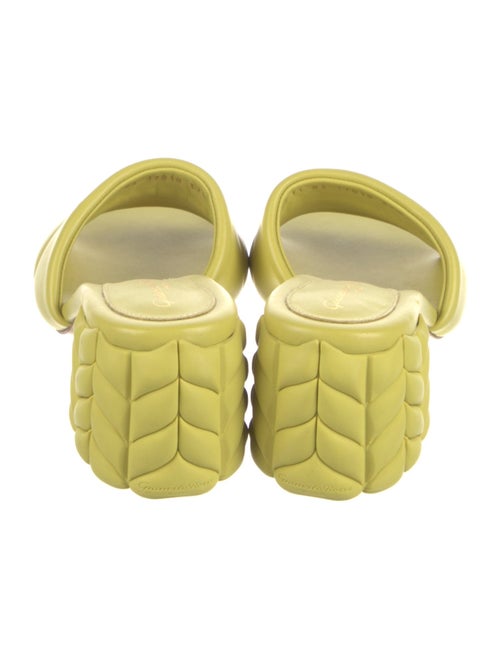 Gianvito Rossi Leather Slides