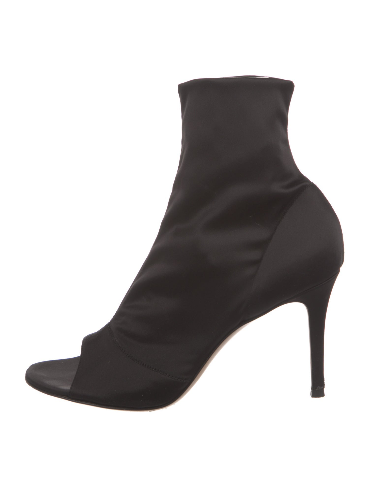 Gianvito Rossi Satin Sock Boots