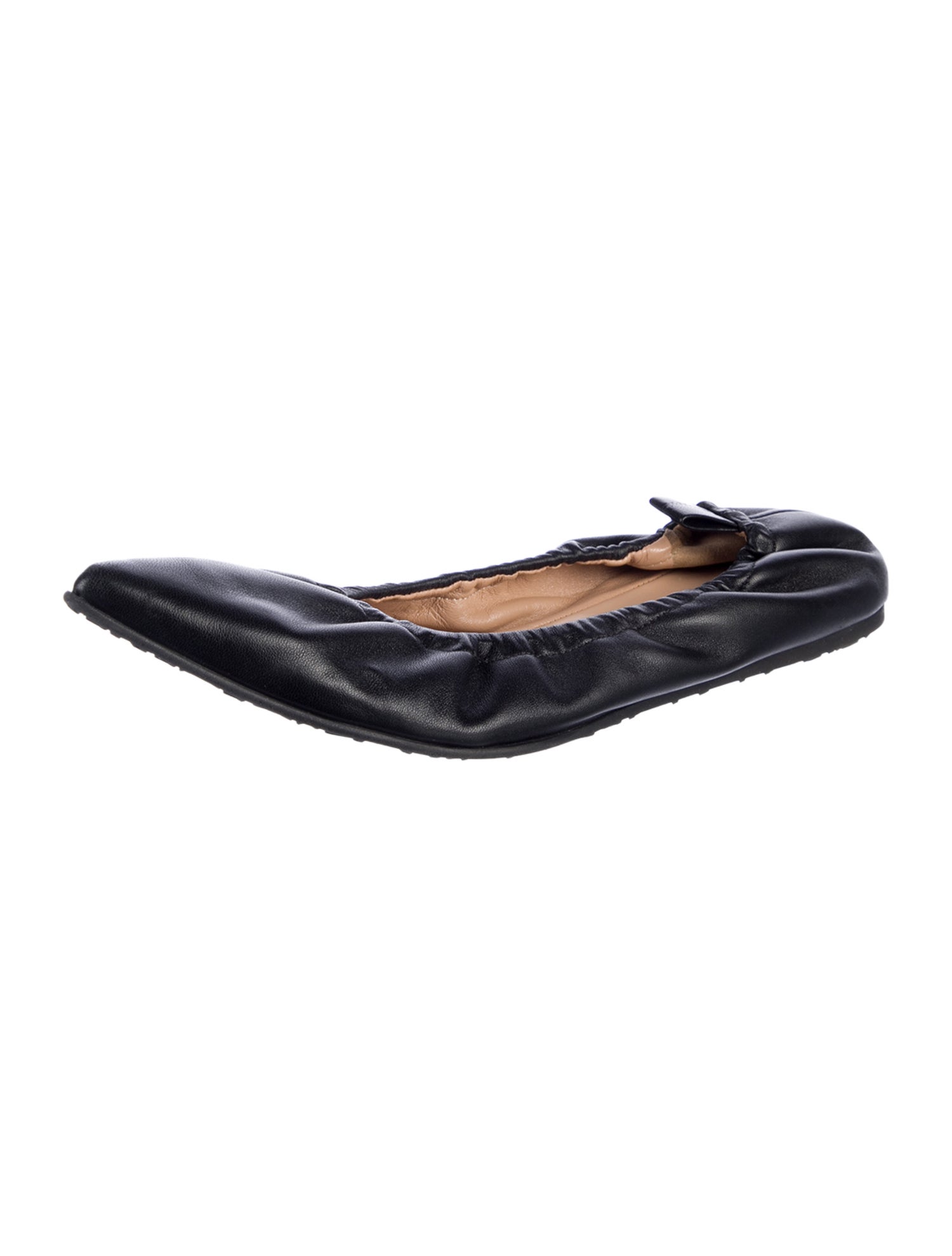 Gianvito Rossi Leather Ballet Flats