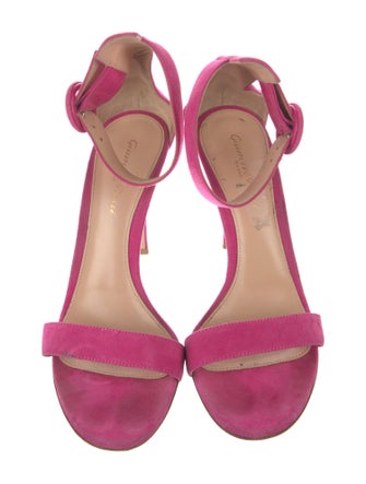 Gianvito Rossi Suede Sandals