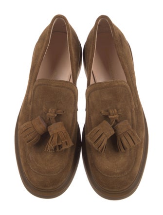 Gianvito Rossi Suede Loafers